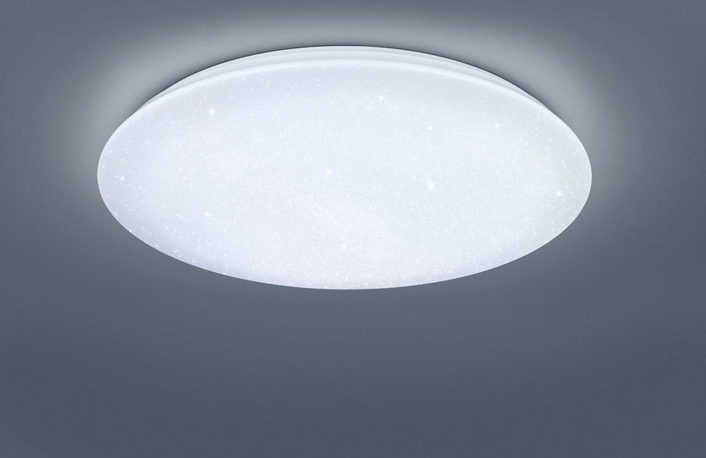 Trio nagano - plafondlamp - wit - incl. 1x smd 72 w -
