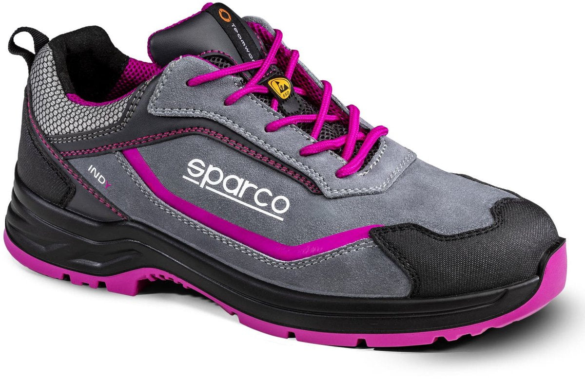 Sparco werkschoenen s3s - indy danica - grijs roze — grey — 38