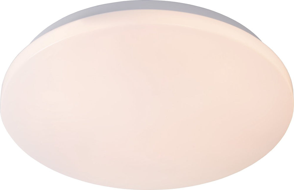 Lucide otis - plafonnière (plafondlamp) - ø 39 cm - led - 1x32w 3000k - opaal