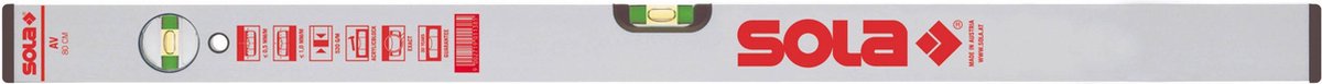 Sola av 60 aluminium waterpas 600mm. - 01110801