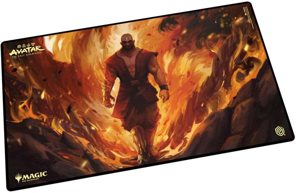 Ultimate guard play-mat magic: the gathering | avatar: the last airbender - combustion man playmats