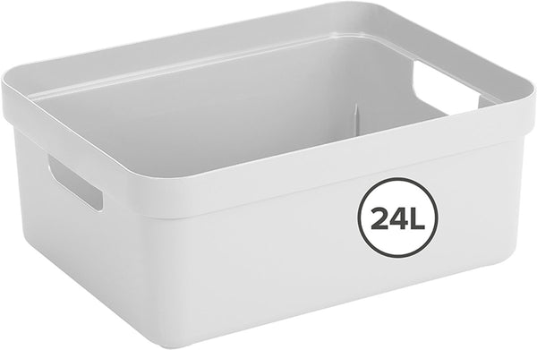 Sunware - sigma home opbergbox 24l wit