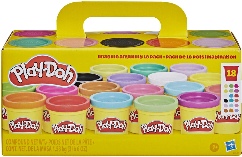 Play-doh stel je alles voor - 18 kleipotjes