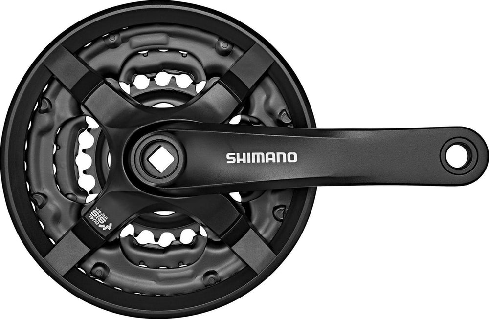 Shimano crankstel Tourney CG triple 24-34-42 175mm zw. -4mm