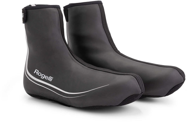 Rogelli hydrotec dames en heren overschoenen wielrennen - zwart