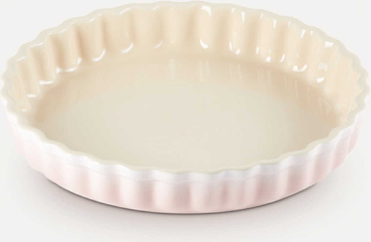 Le creuset taartvorm 28 cm shell pink