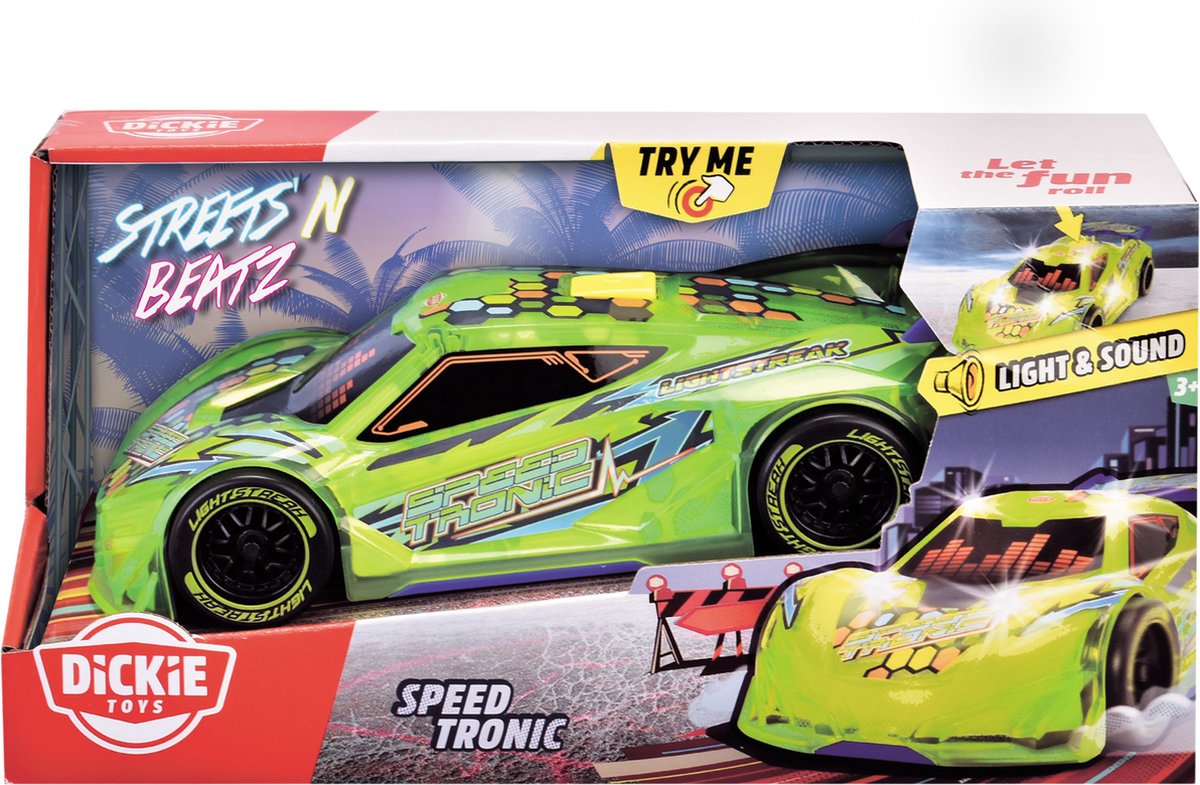Dickie toys - speed tronic - racewagen