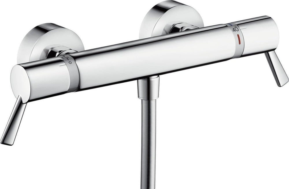 Hansgrohe ecostat comfort care thermostatische douchekraan - met verlengde grepen - 15 cm hartafstand - chroom