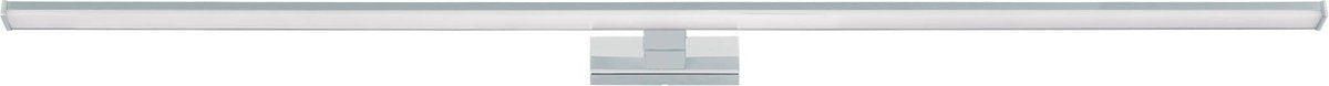 Eglo pandella 1 spiegellamp - led - 120 cm - zilver wit - badkamer