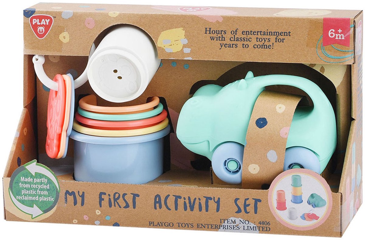 Speel mijn eerste babyactiviteiten speelset, 8dlg.