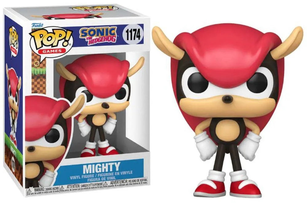 Funko pop! games: sonic - mighty #1174