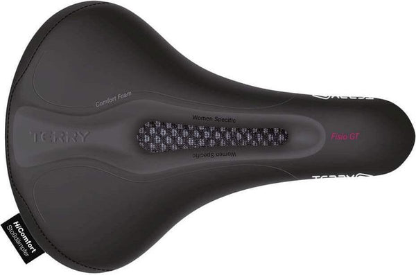 Terry zadel Fisio GT Max dames zwart