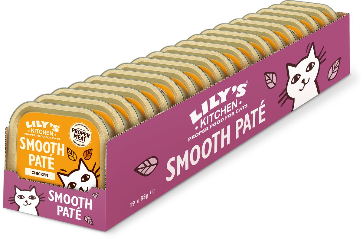 Lily's keukenkat gladde paté kip