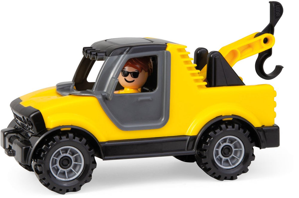 Lena speelgoed takelwagen - robuuste truck voor kinderen.