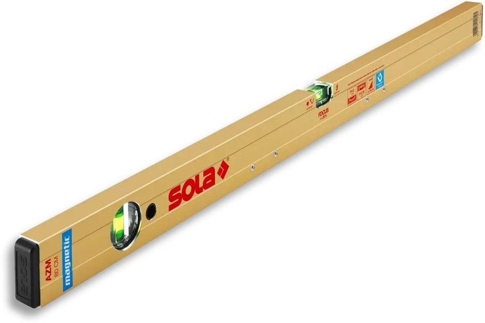 Sola azm 50 magneetwaterpas - 50 cm - 01820701 - 0.50 m - goud