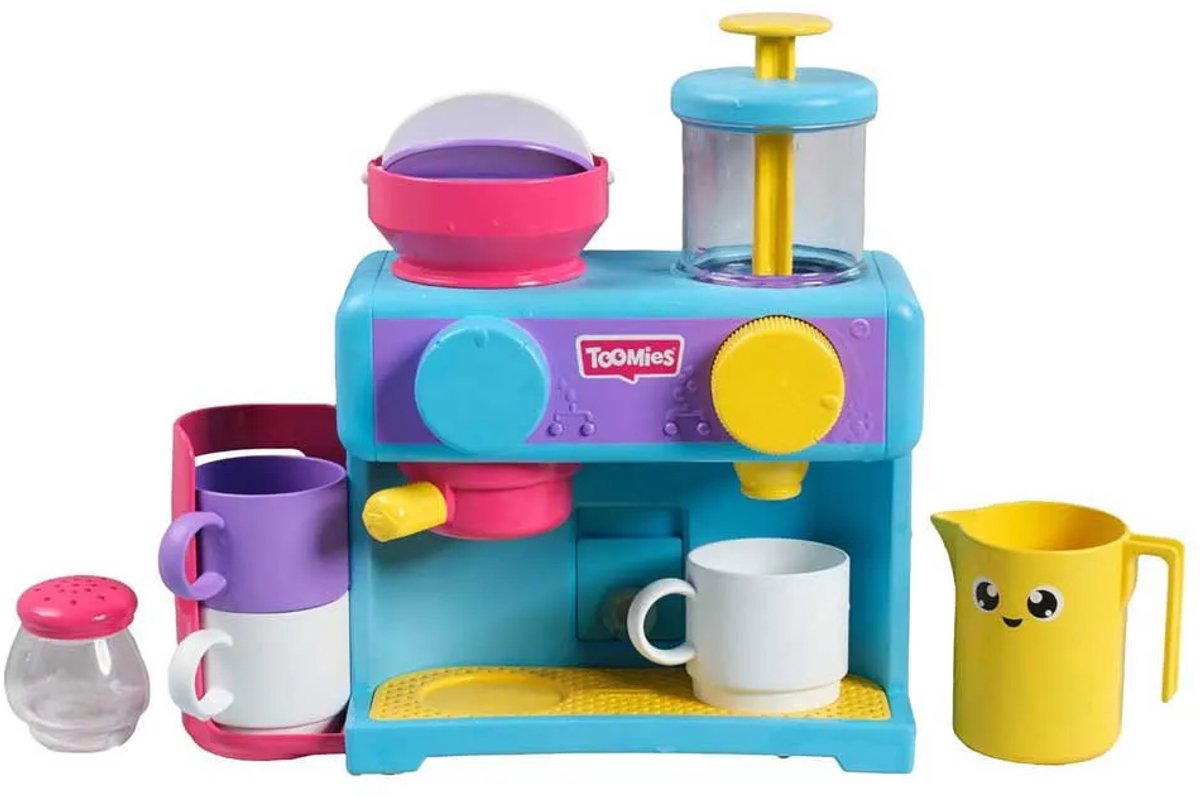 Tomy slechtspeelgoed koffiemachine slechte barista