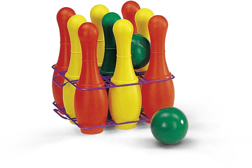 Rolly Toys Kegelset junior 26 cm 11-delig rood geel groen
