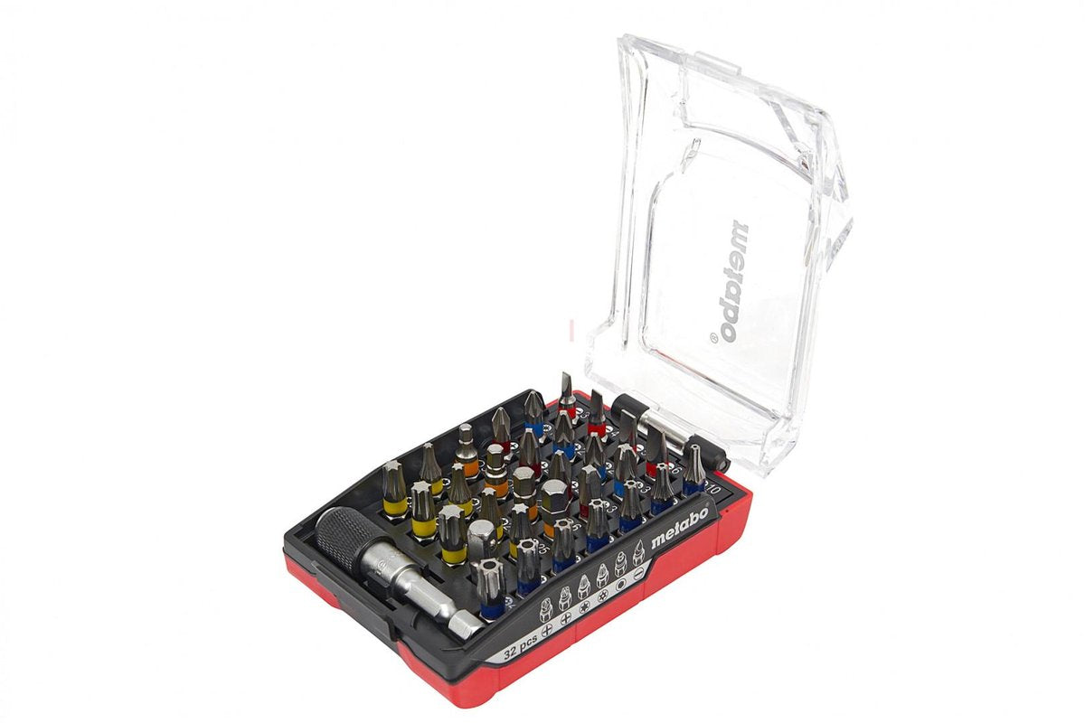 Metabo 32 delige professionele accu bitbox set, bitset