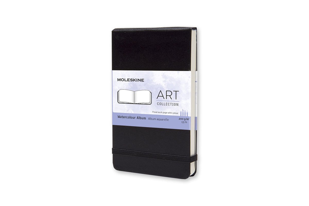 Moleskine art aquarel album - pocket - hardcover - zwart