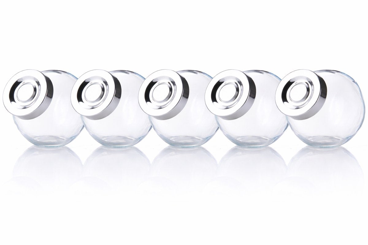 Alpina glazen pottenset 5pc
