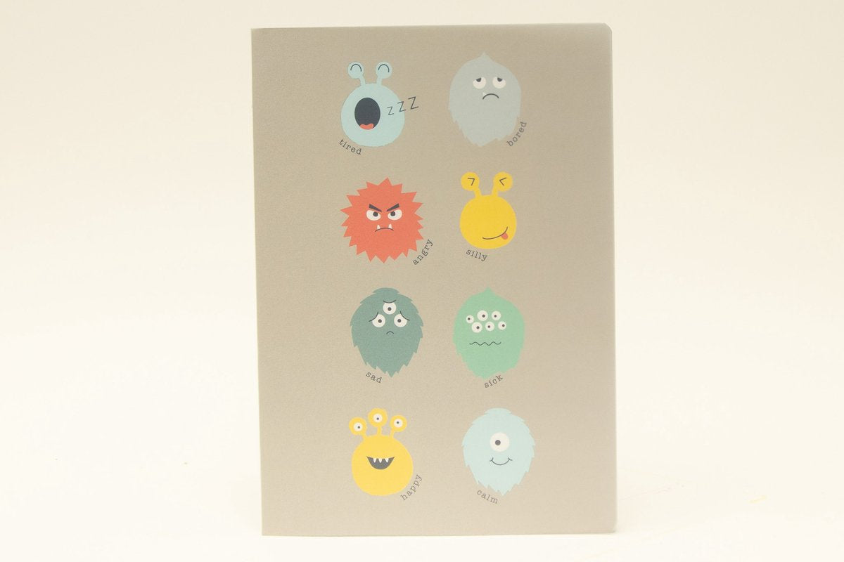 Ancor schrift b'log play me monsters a5 lijn 48 vel 90 grams pp cover - an-128093