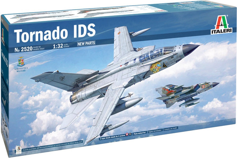 Italeri modelbouwpakket vliegtuigen - 2520 tornado ids plane plastic - 1:32 - modelbouw