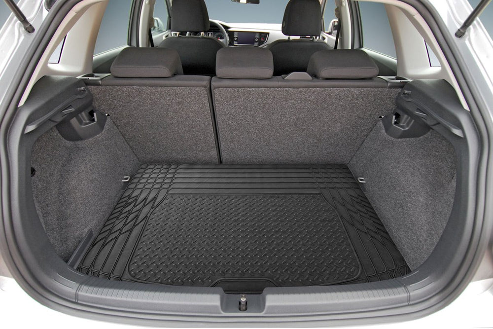 Carpoint tpe kofferbakmat - afmeting 120x80cm - zware kwaliteit - bescherming tegen vuil, modder, zand, sneeuw of water - eenvoudig op maat te snijden