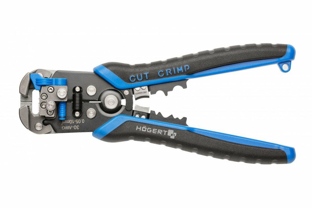 Knipex högert ht1p182 - automatische isolatietang - 0.05-10.0 mm² - 210 mm - gehard sk5 staal