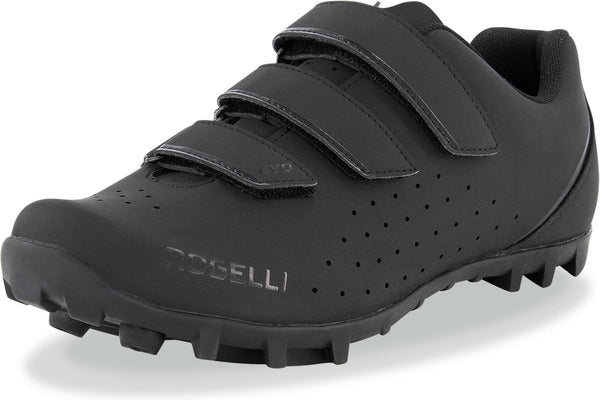 Rogelli ab-650 mtb schoenen heren en dames - fietsschoenen mountainbike - zwart - maat 38