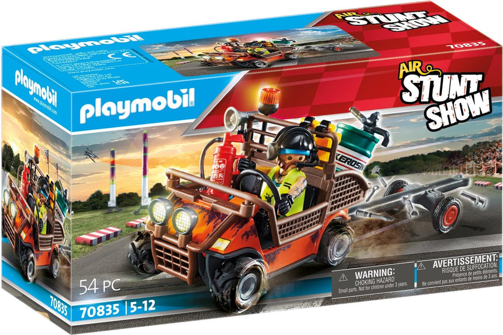 Playmobil air stuntshow mobiele reparatieservice - 70835