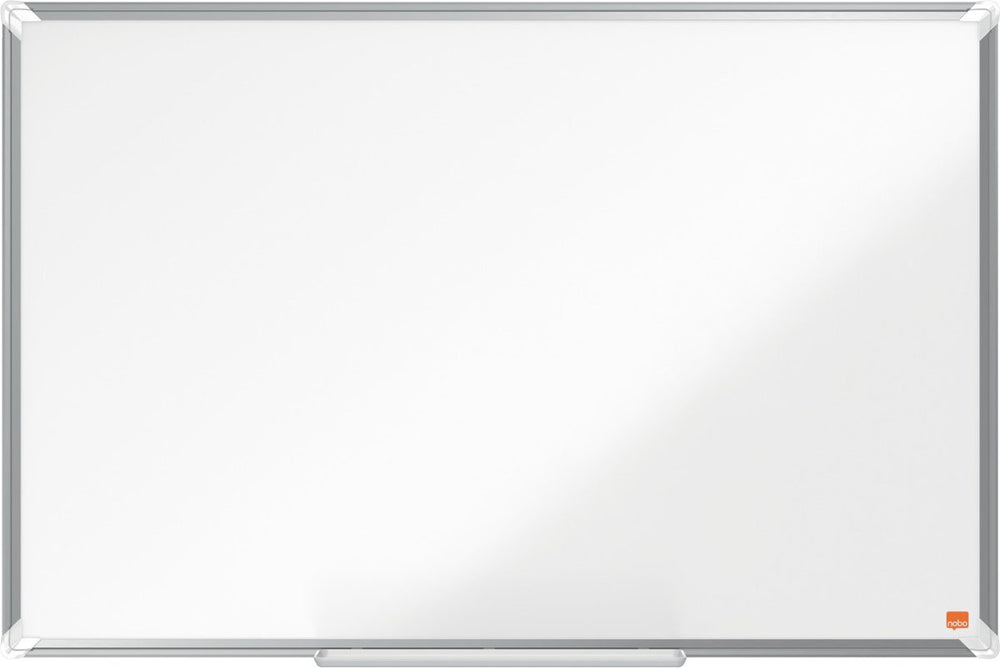 Nobo premium plus magnetisch whiteboard emaille - met pennengoot - inclusief whiteboard marker - 900x600mm