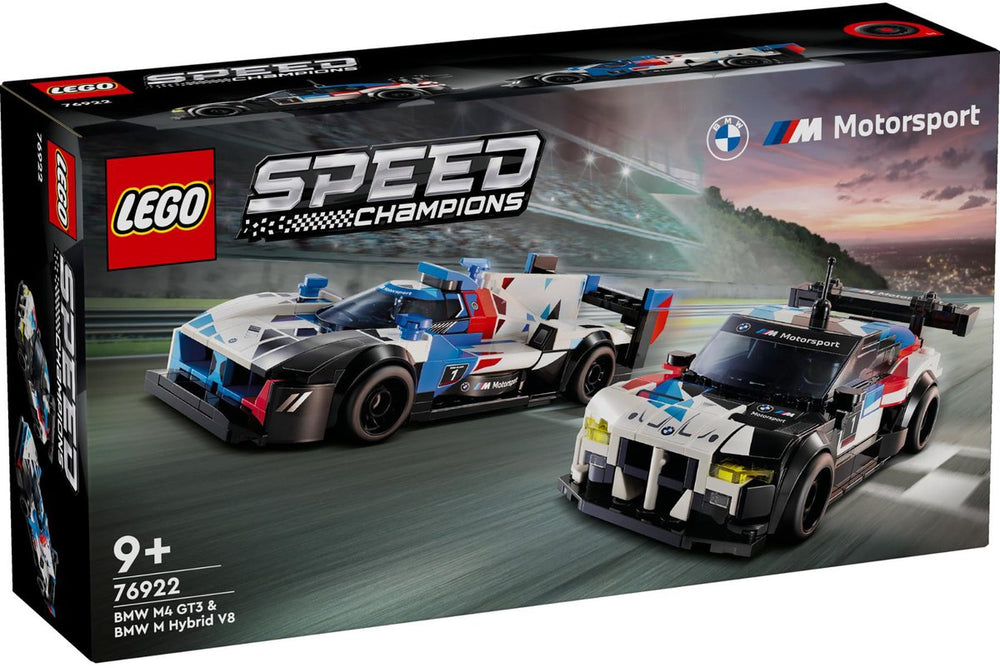 Lego 76922 Speed ​​Champions BMW M4 GT3 BMW M Hybrid V8 racewagens