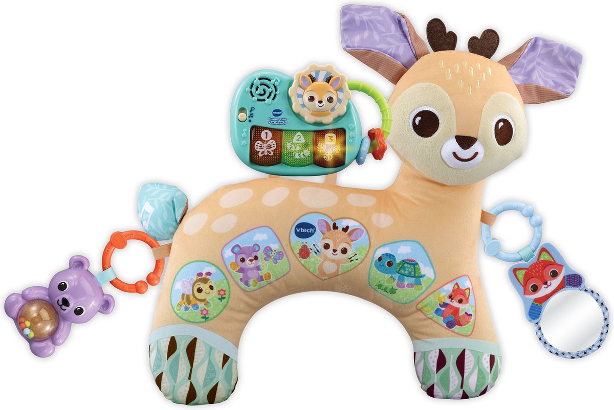 Vtech dierenvriendjes tummy time knuffelhertje