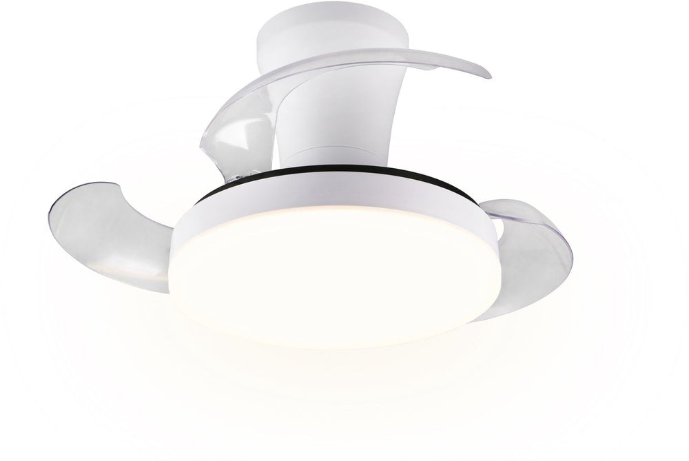 Rl live your light reality tampere - ventilator - wit - incl. 1x smd 24 w - afstandsbediening - geintegreerde dimmer - traploos instelbare lichtkleur - geheugenfunctie via de afstandsbediening - zomer- en wintermodus - 6 snelheidsniveaus