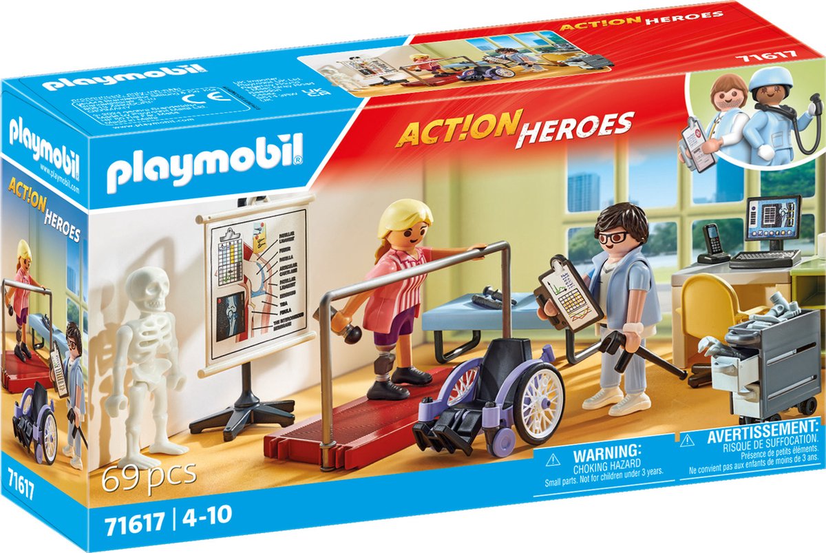 Playmobil action heroes orthopedie - 71618