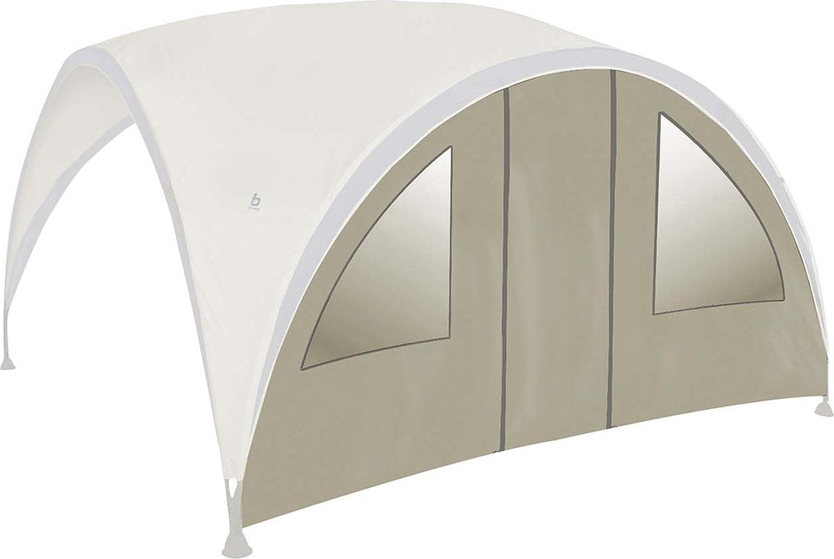 Bo-camp - zijwand voor party shelter - small - met deur en ramen