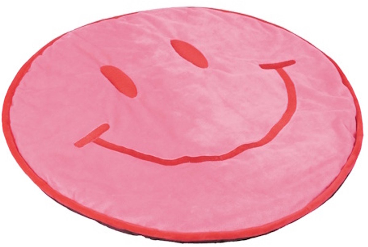 Coockoo kattenkussen big smile roze