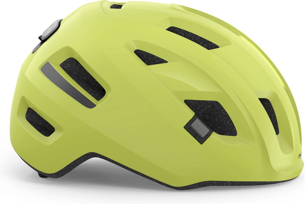 Met e-mob fietshelm mannen vrouwen - fietshelm e bike volwassenen - maat l (58-61cm) - nta8776 - lime