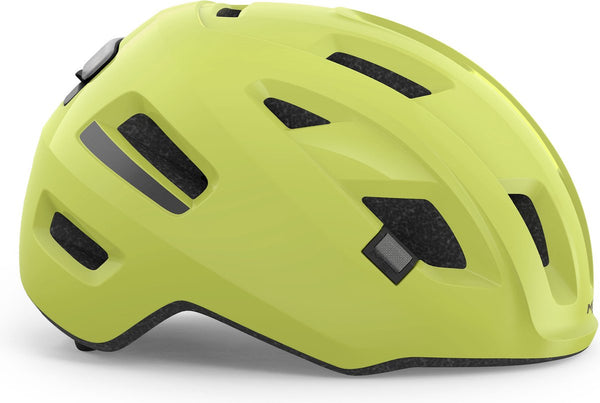 Met e-mob fietshelm mannen vrouwen - fietshelm e bike volwassenen - maat l (58-61cm) - nta8776 - lime l