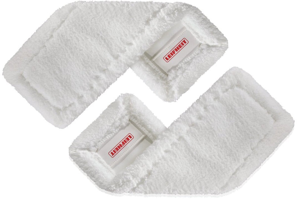 Leifheit superduster floor xl overtrek - microvezel - 42 cm - set van 2 vervangingsdoeken