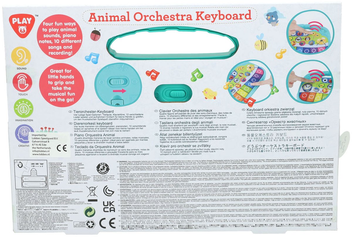 Speel Dieren Keyboard
