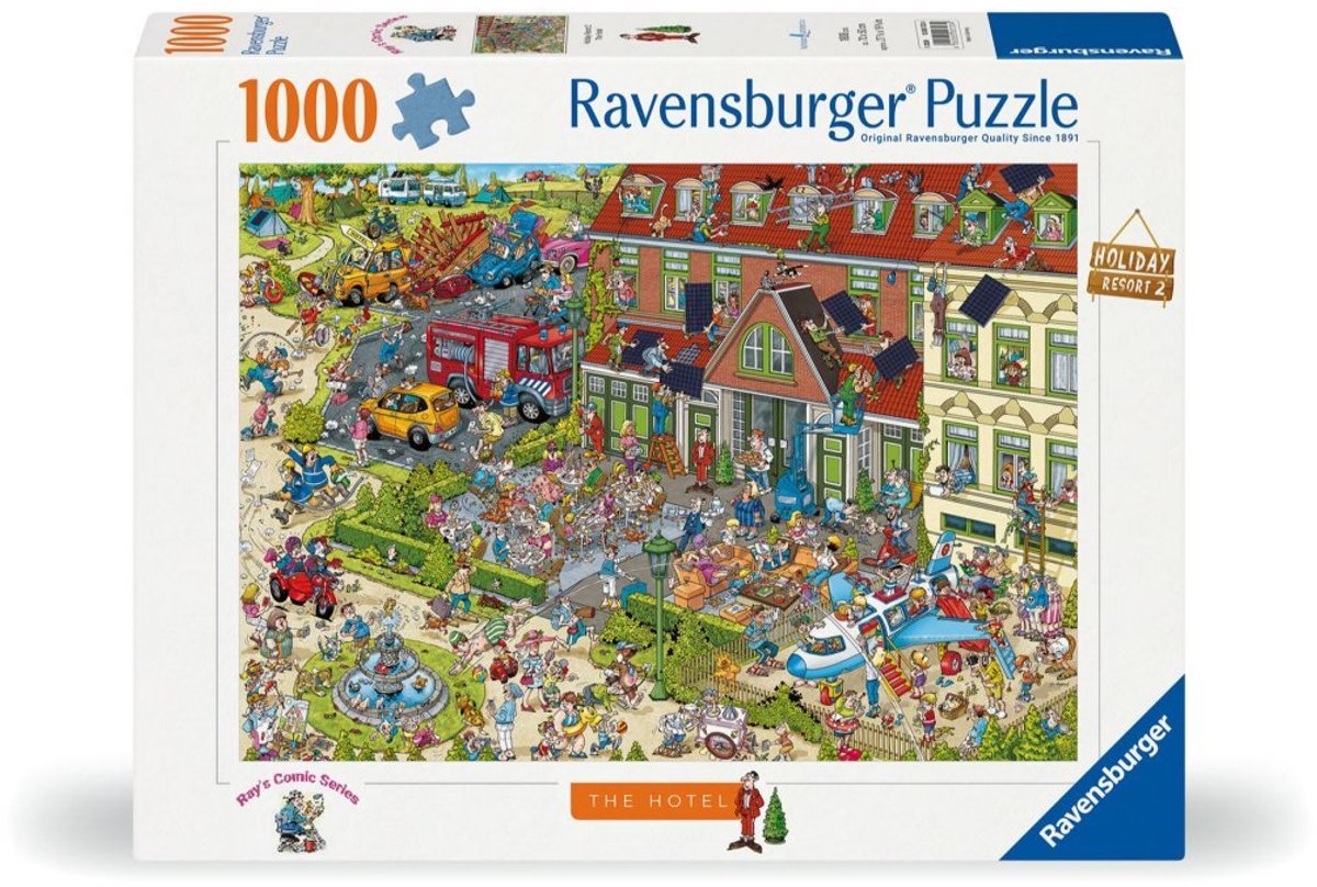 Ravensburger puzzel ray's vakantieoord 2: het hotel 1000 stukjes