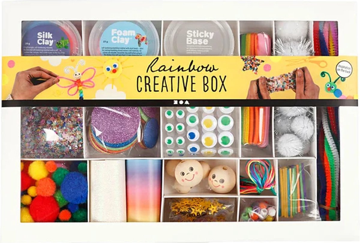 Creative company knutselpakket regenboog - hobbypakket