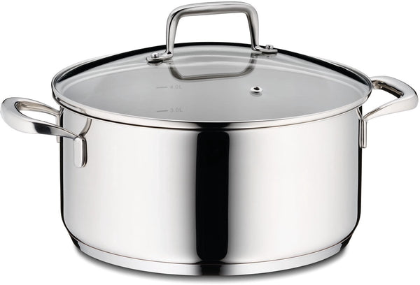 Kela kookpan rvs, 4,6 l - | flavoria