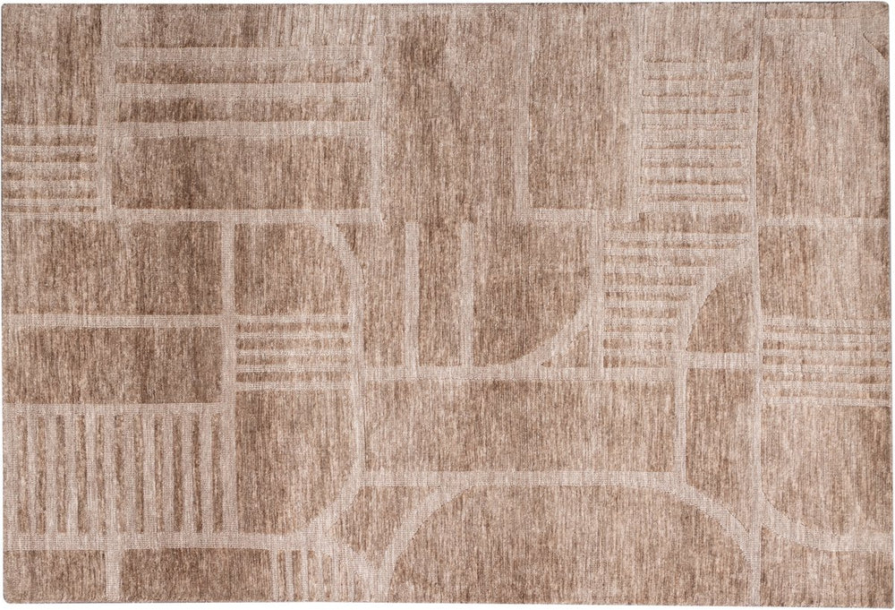 Woood lovi vloerkleed - wol - taupe 170x240 cm