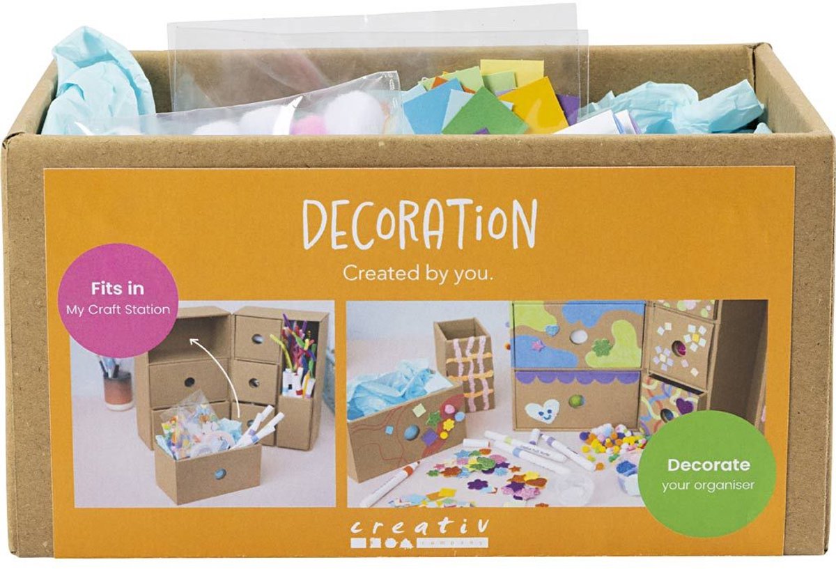 Creativ company knutselstation decoratie uitbereiding
