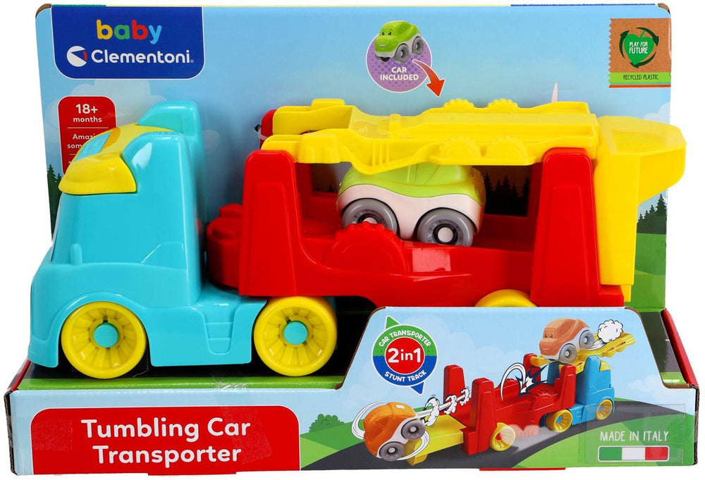 Clementoni babyvrachtwagen met tuimelauto's