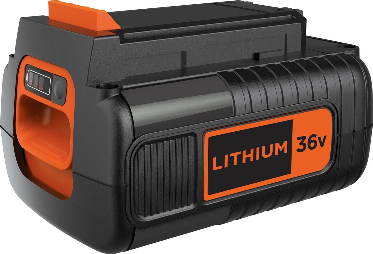 Black+decker lithium ion schuifaccu 36v, 2.0ah - bl20362-xj