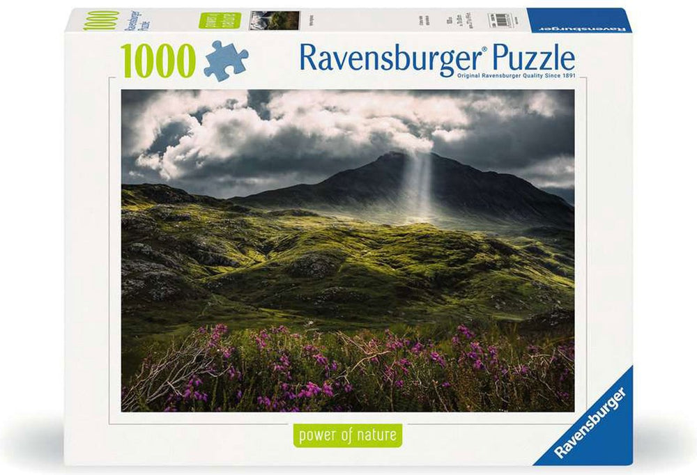 Ravensburger legpuzzel mysterieuze berge, 1000st.