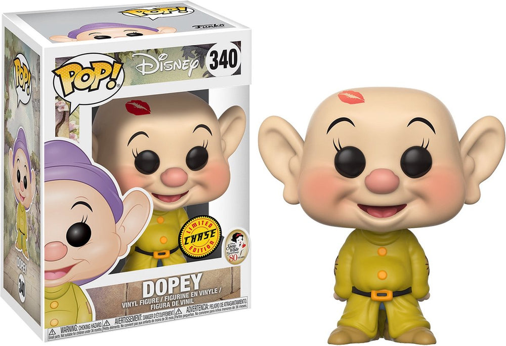 Funko : pop! disney snow white: dopey - verzamelfiguur